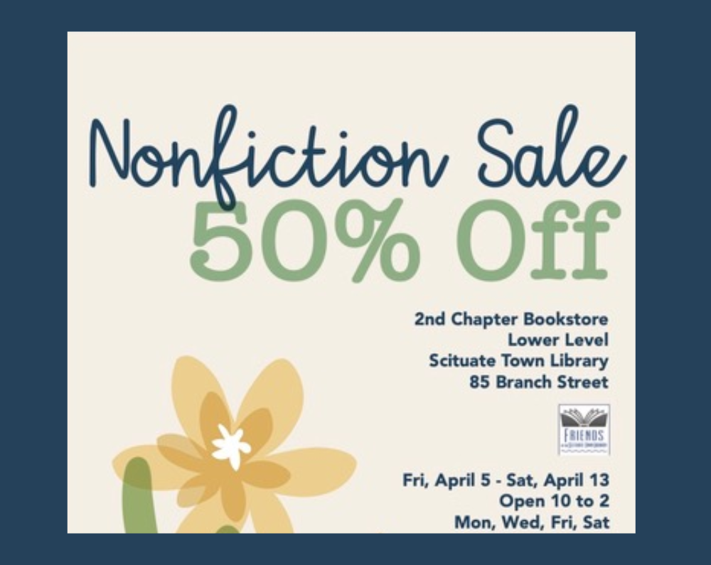 2nd Chapter Bookstore Sale 50% off Nonfiction