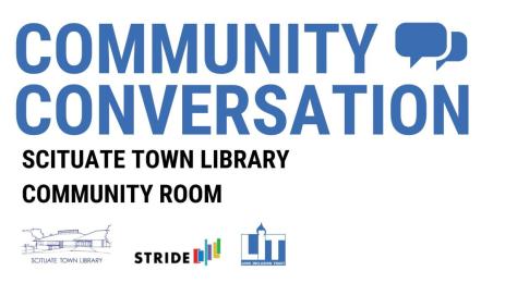 Community COnversation STL, STRIDE, LIT logos