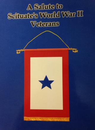 The book cover of  "A Salute to Scituate's World War II Veterans"