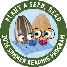 Summer Reading Logo, "Plant a Seed, Read"