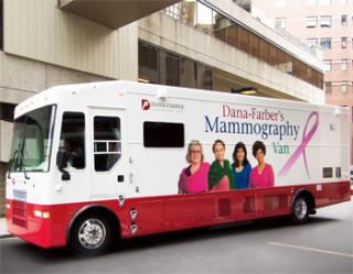 Dana Farber Mammography Van