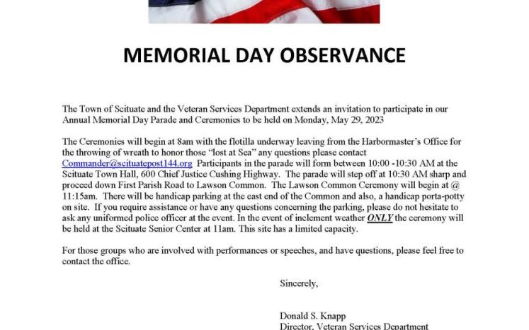 Memorial Day Invitation 